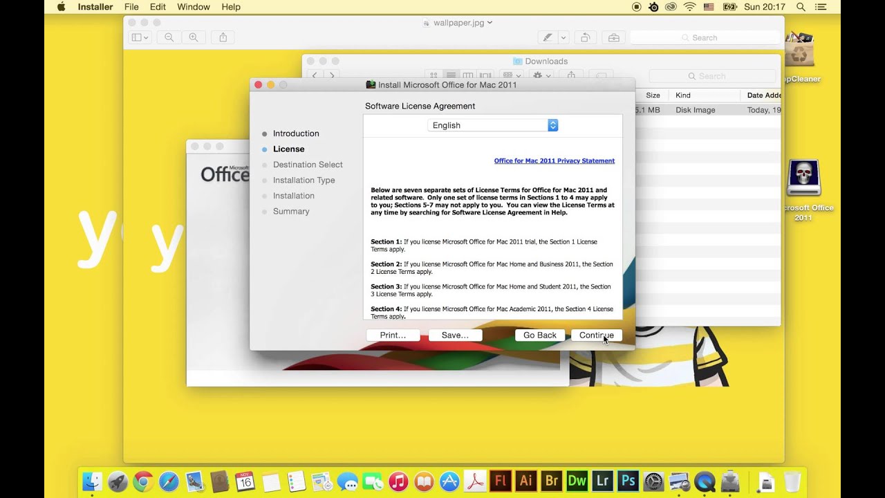 office 2011 mac download dmg